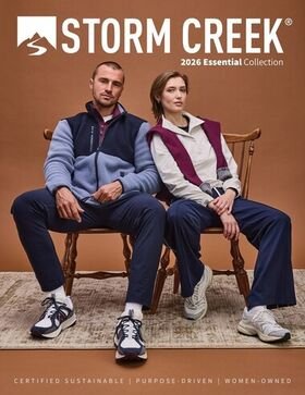 Storm Creek 2026 catalog cover