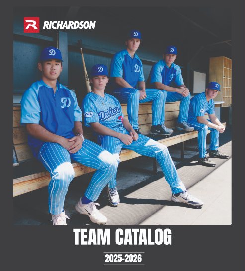 Richardson Baseball 2026 catalog cover