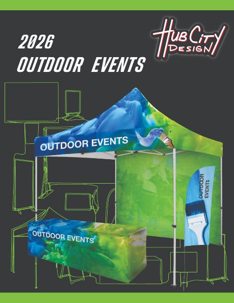 Outdoor Events catalog cover