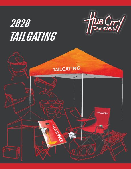 Tailgating 2026 catalog cover