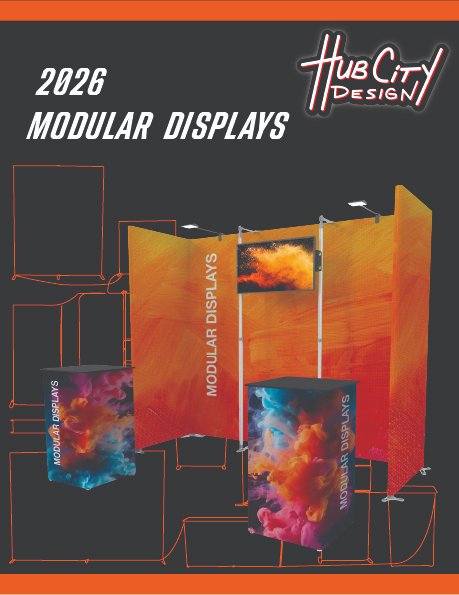 2026 Modular Display catalog cover