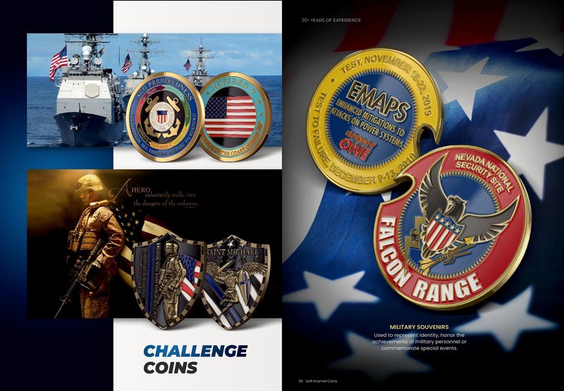 HCD Challenge Coins catalog cover