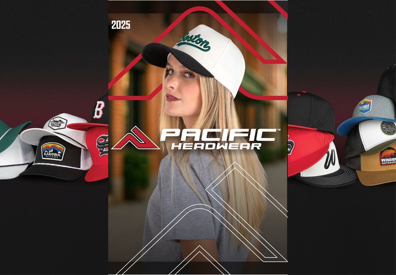 Pacific Headwear 2025 catalog cover