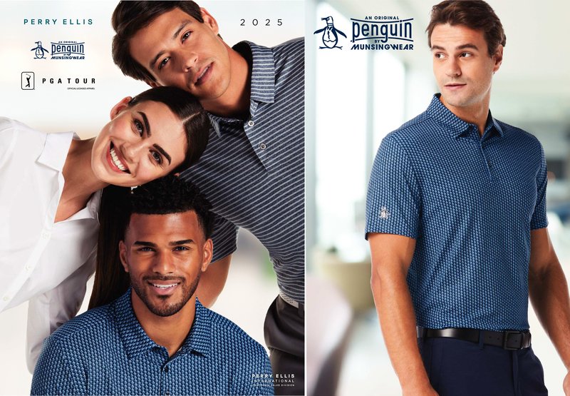Penguin / Perry Ellis / PGA Tour 2025 catalog cover