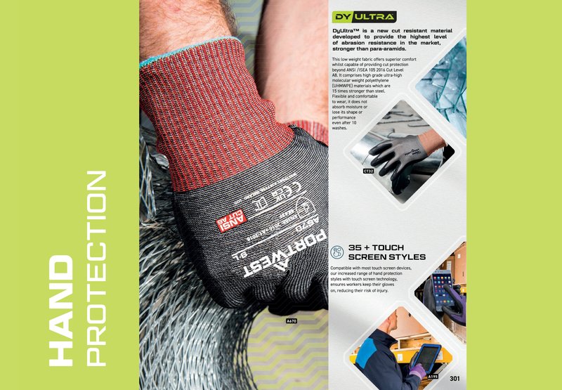 2026 Portwest Hand Protection catalog cover