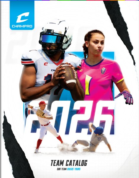 Champro 2026 catalog cover